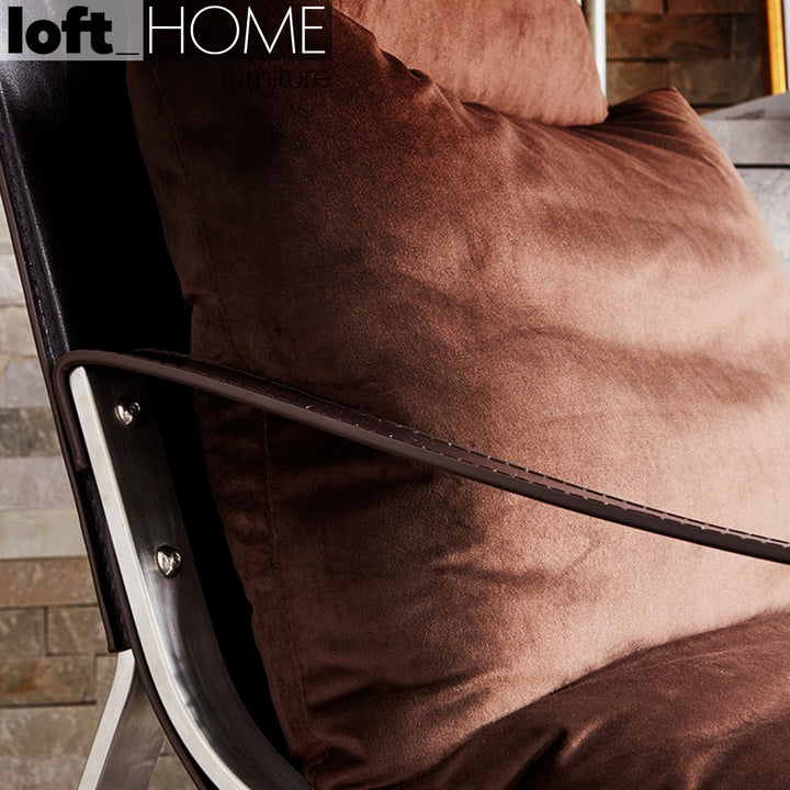 Scandinavian Fabric 1 Seater Sofa SATURN Environmental
