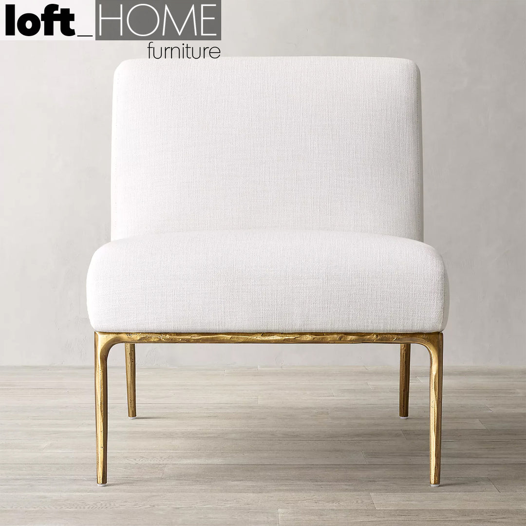 Modern Fabric 1 Seater Sofa THADDEUS ARMLESS Detail