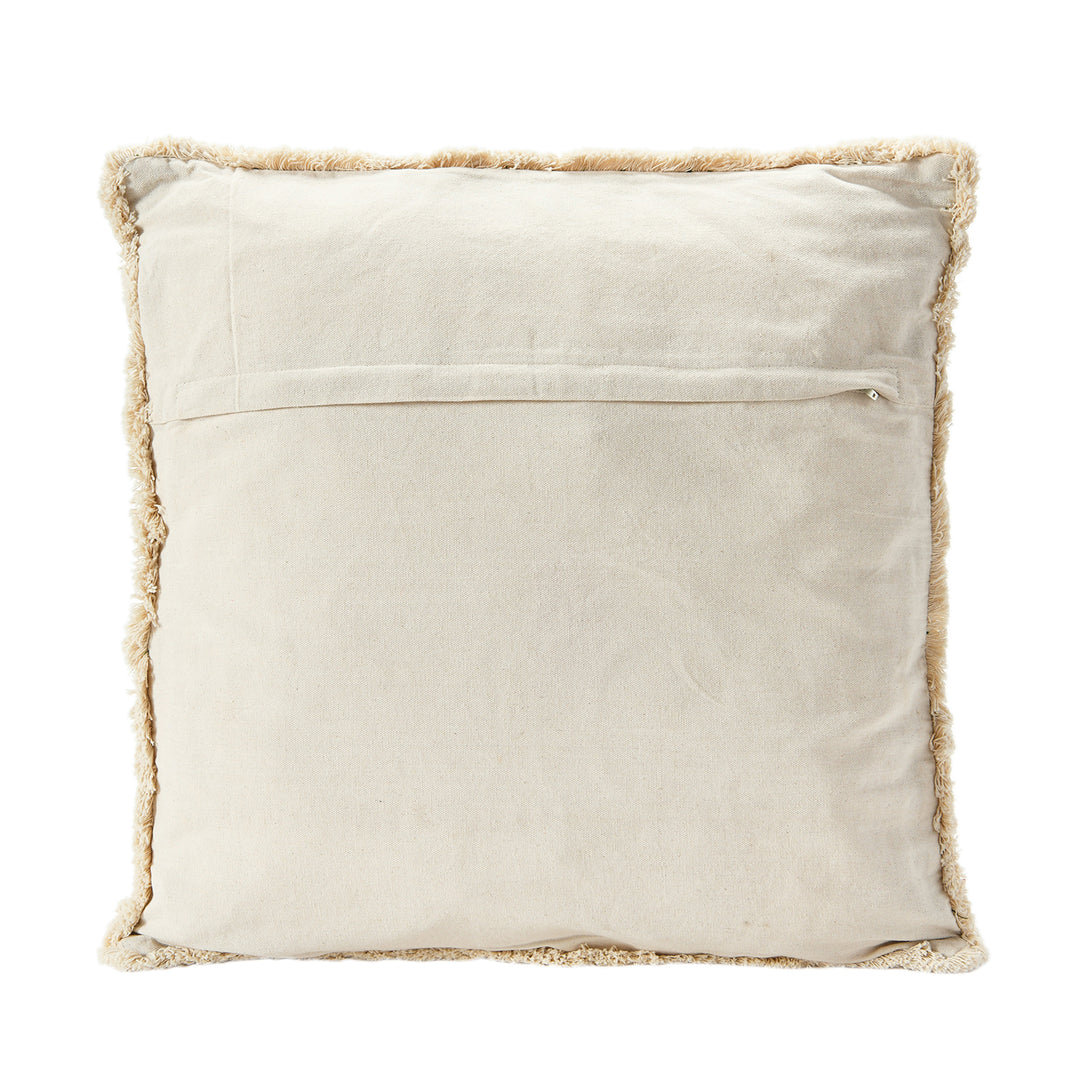Charming "XO" Appliqué Design Cotton Pillow Color Variant
