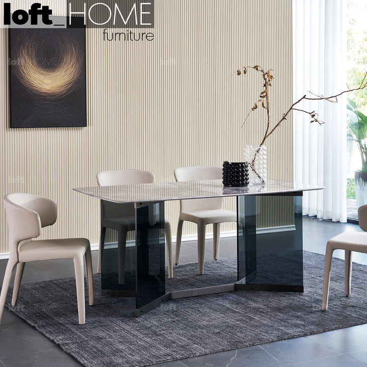 Modern Sintered Stone Dining Table MARIUS Primary Product