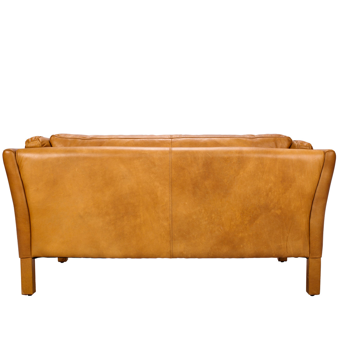Vintage Genuine Leather 2 Seater Sofa REGGIO Detail 2