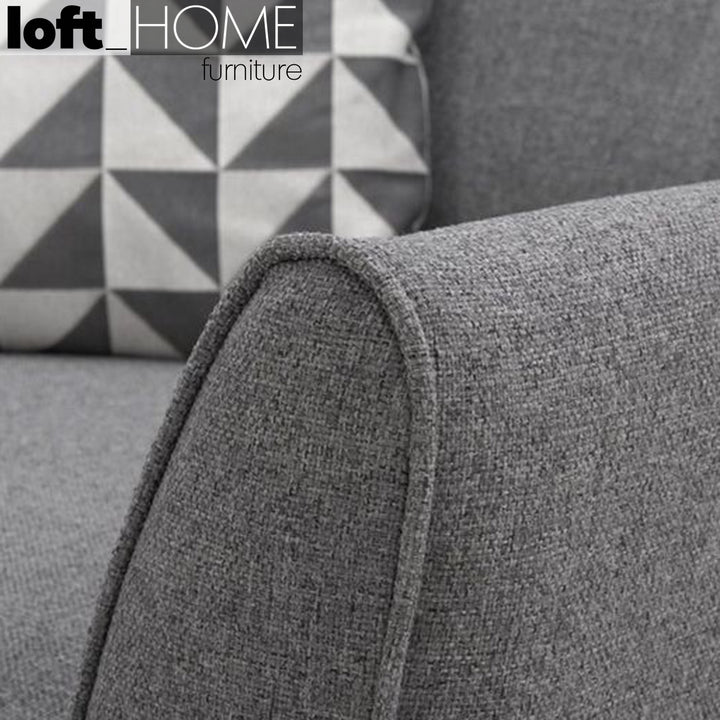 Modern Fabric 3 Seater Sofa HENRI Situational