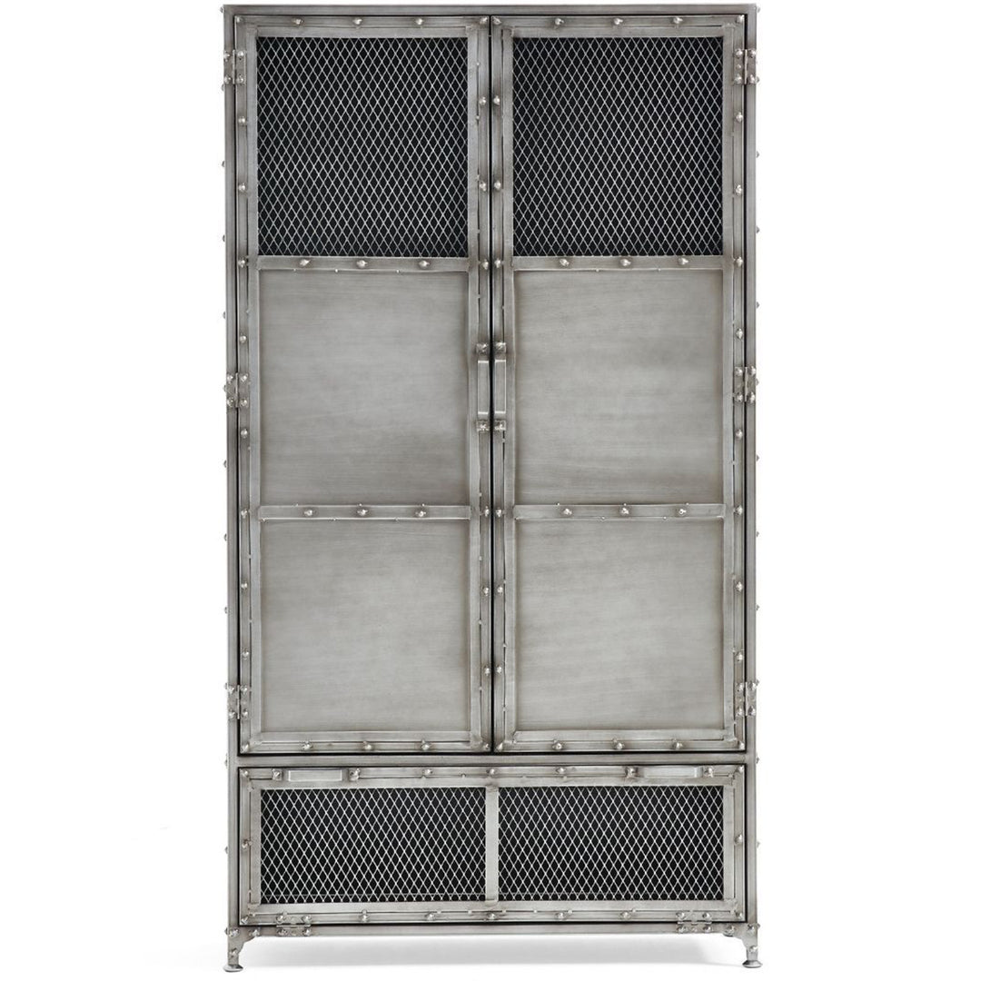 Industrial Metal Cabinet BERNZ White Background