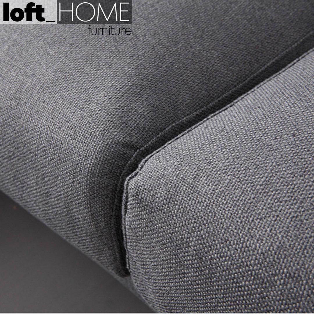 Modern Fabric 3+1+L Sectional Sofa CAMMY Close-up