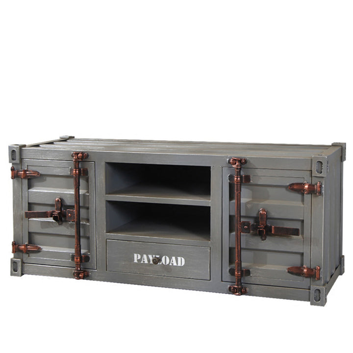 Industrial Metal TV Console CONTAINER Conceptual