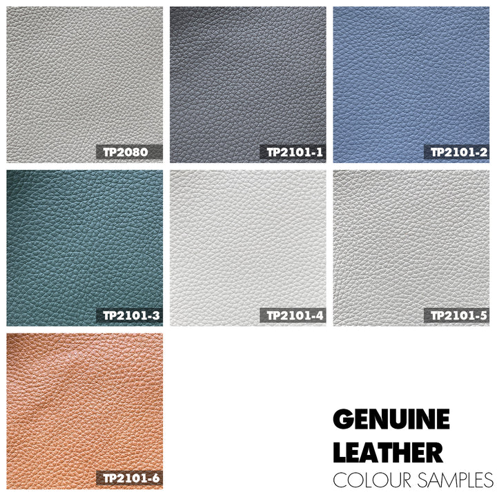 Modern Genuine Leather Bed STELLA Color Swatch