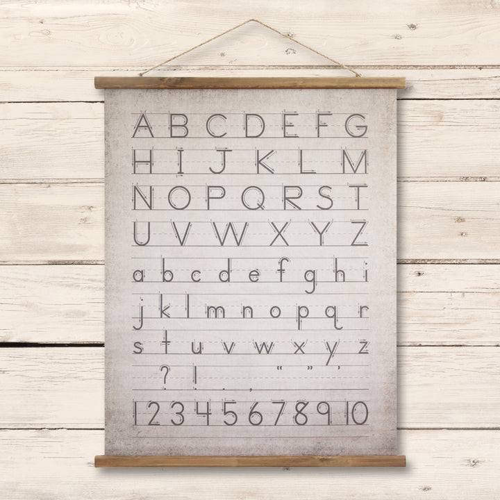 Alphabet & Numbers Wall Decor Life Style