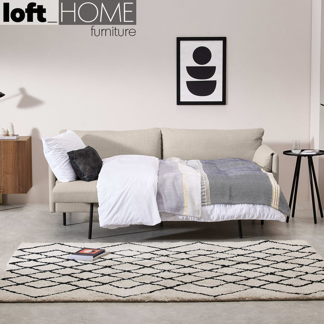 Modern Fabric Sofa Bed HITOMI Detail 1