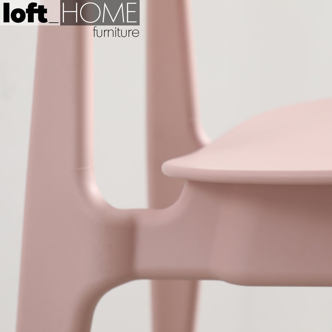 Scandinavian Plastic Dining Chair OLGA Conceptual