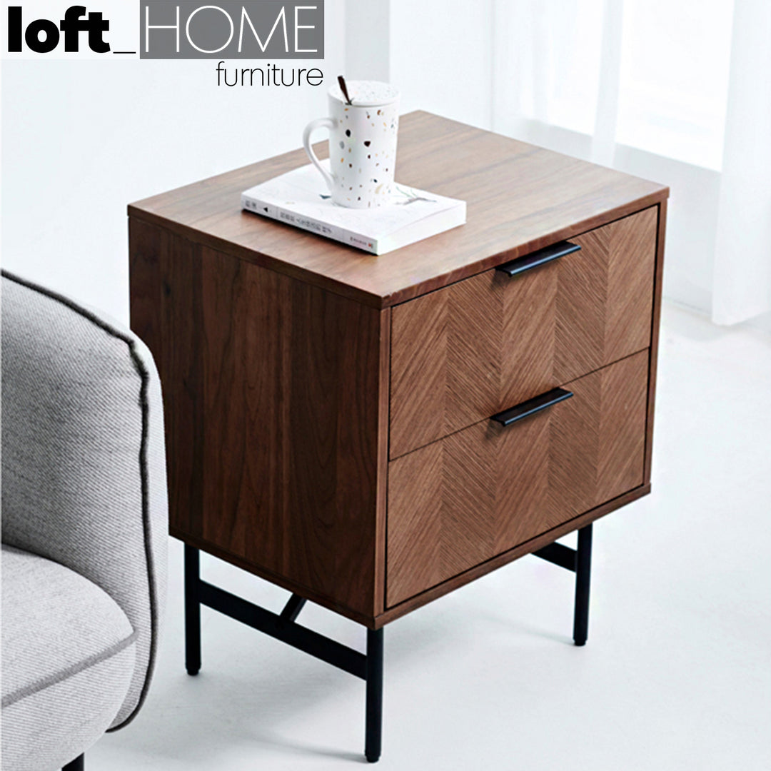 Modern Plywood Side Table LIAM Detail