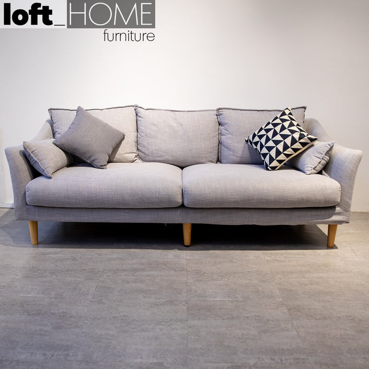 Modern Fabric 3 Seater Sofa CAMMY In-context