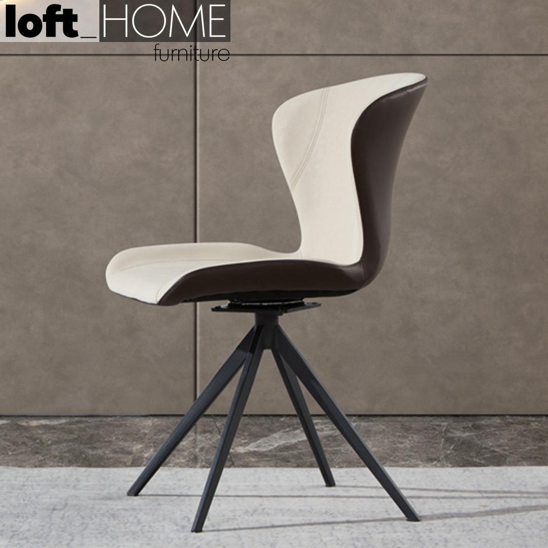 Modern PU Leather Dining Chair NIEVE Primary Product