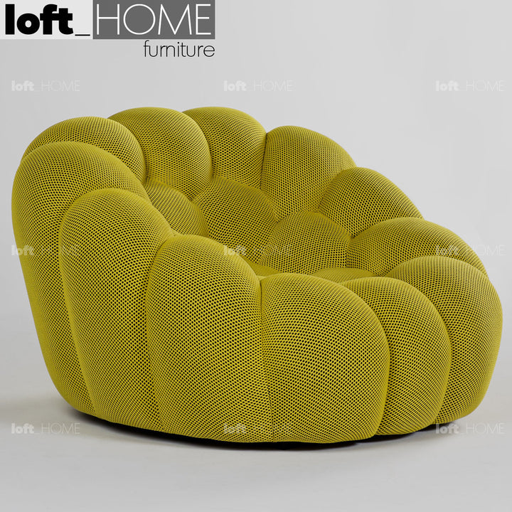 Contemporary Fabric 1 Seater Sofa BUBBLE Situational