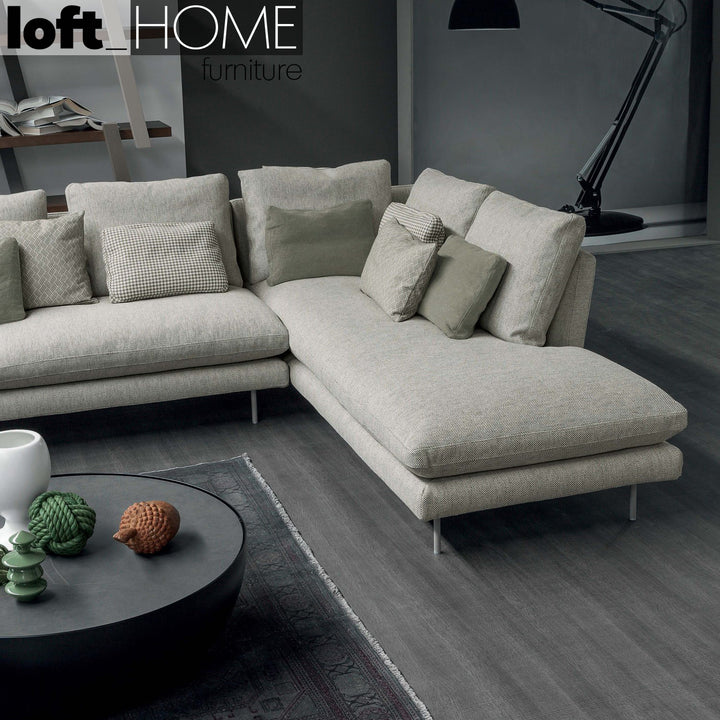 Modern Fabric 3+L Sectional Sofa LARS Still Life