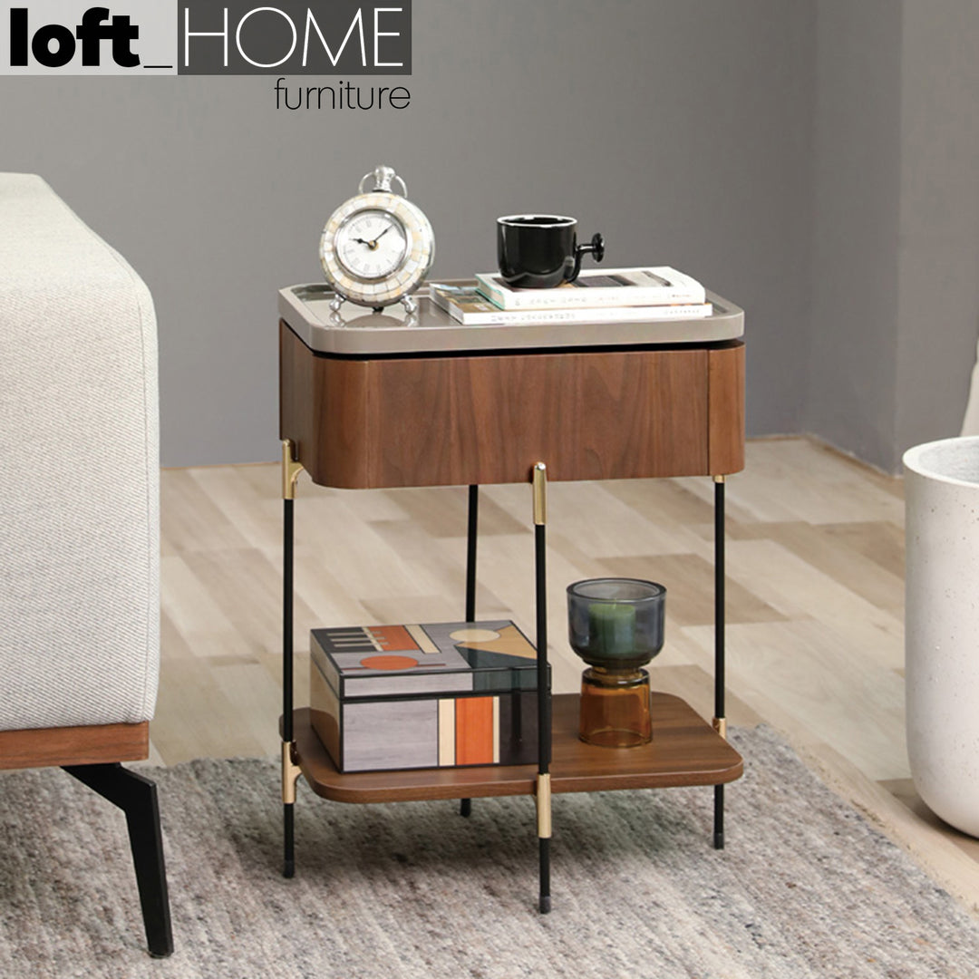Modern Plywood Side Table SOFIA Color Variant