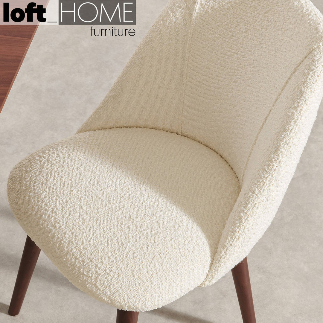 Modern Fabric Dining Chair LULE Close-up