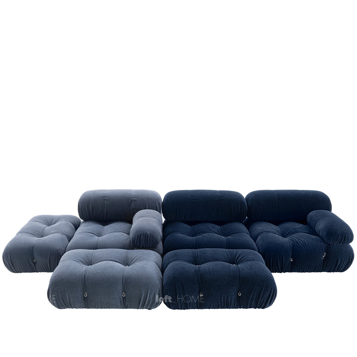 Contemporary Fabric L Shape Sofa CAMALEONDA 3+L Still Life