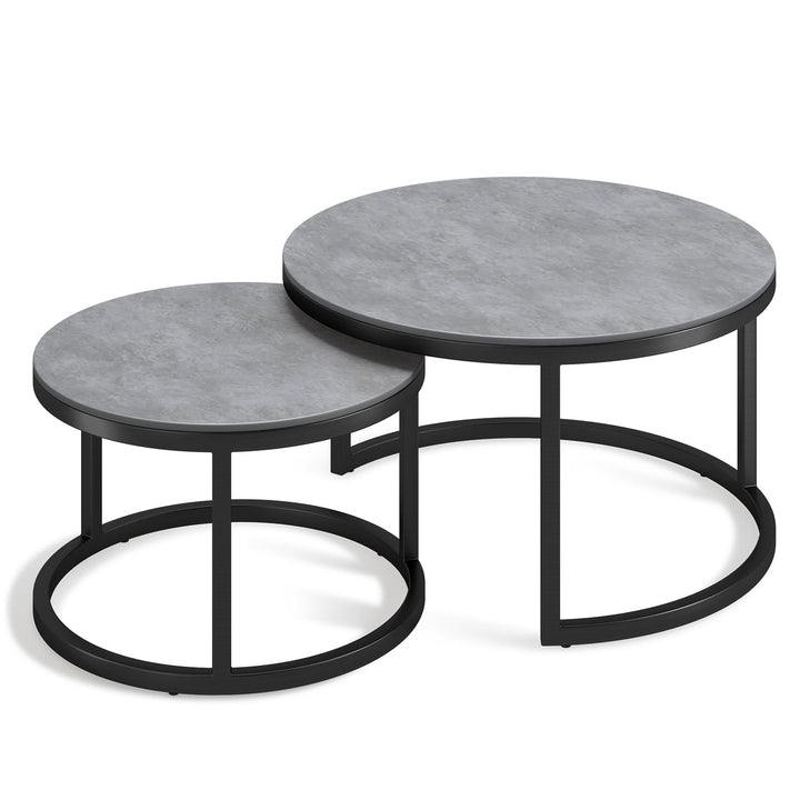 Modern Sintered Stone Coffee Table BLACK Environmental