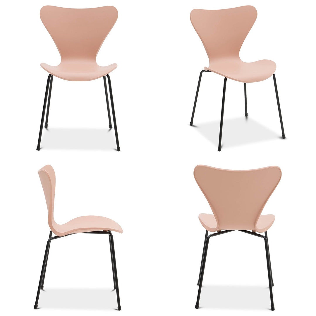 Scandinavian Plastic Dining Chair ANT Detail 6
