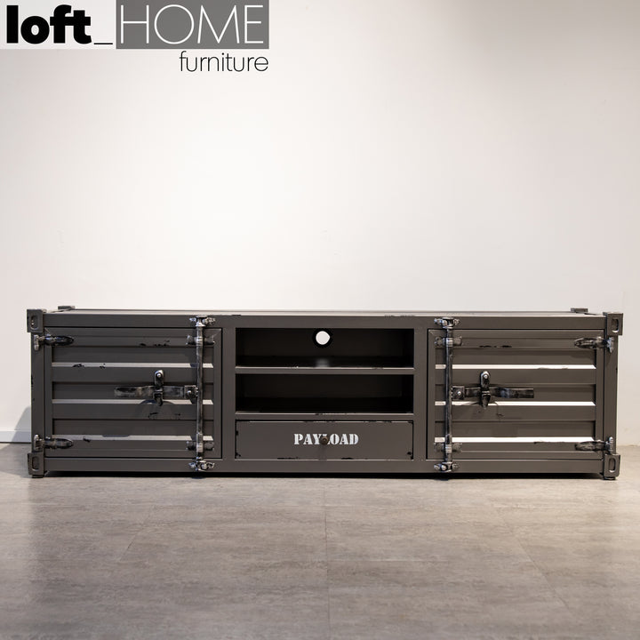 Industrial Metal TV Console CONTAINER Life Style