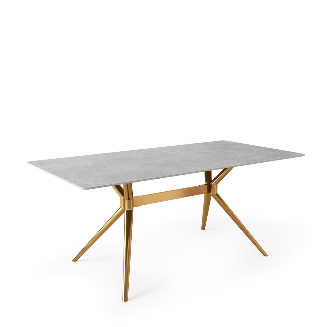 Modern Sintered Stone Dining Table SPIDER GOLD Environmental