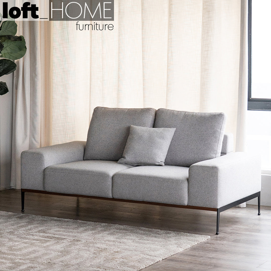 Modern Fabric 3 Seater Sofa HERRON Life Style