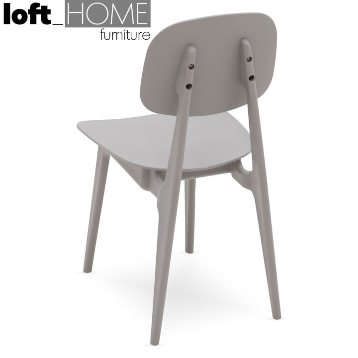 Scandinavian Plastic Dining Chair OLGA Detail 6