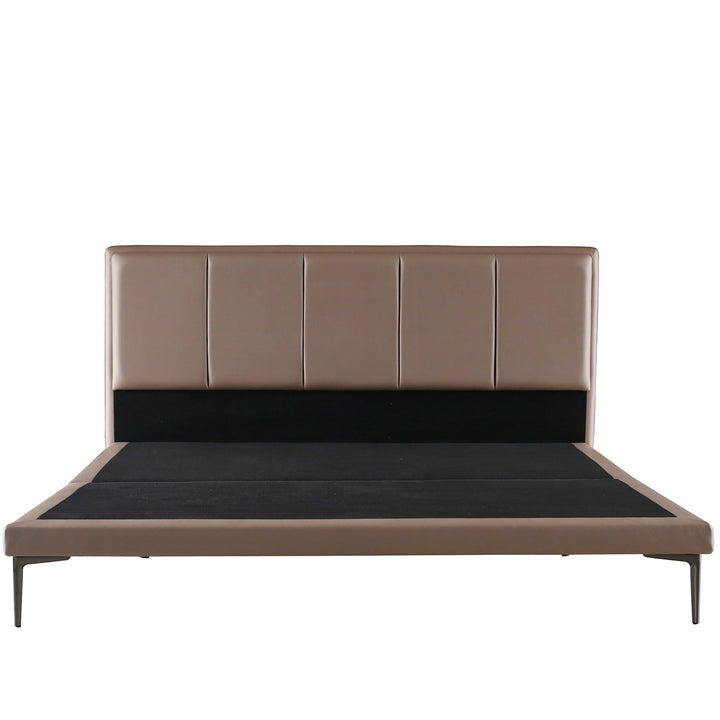 Modern Microfiber Leather Bed LINCOLN Environmental