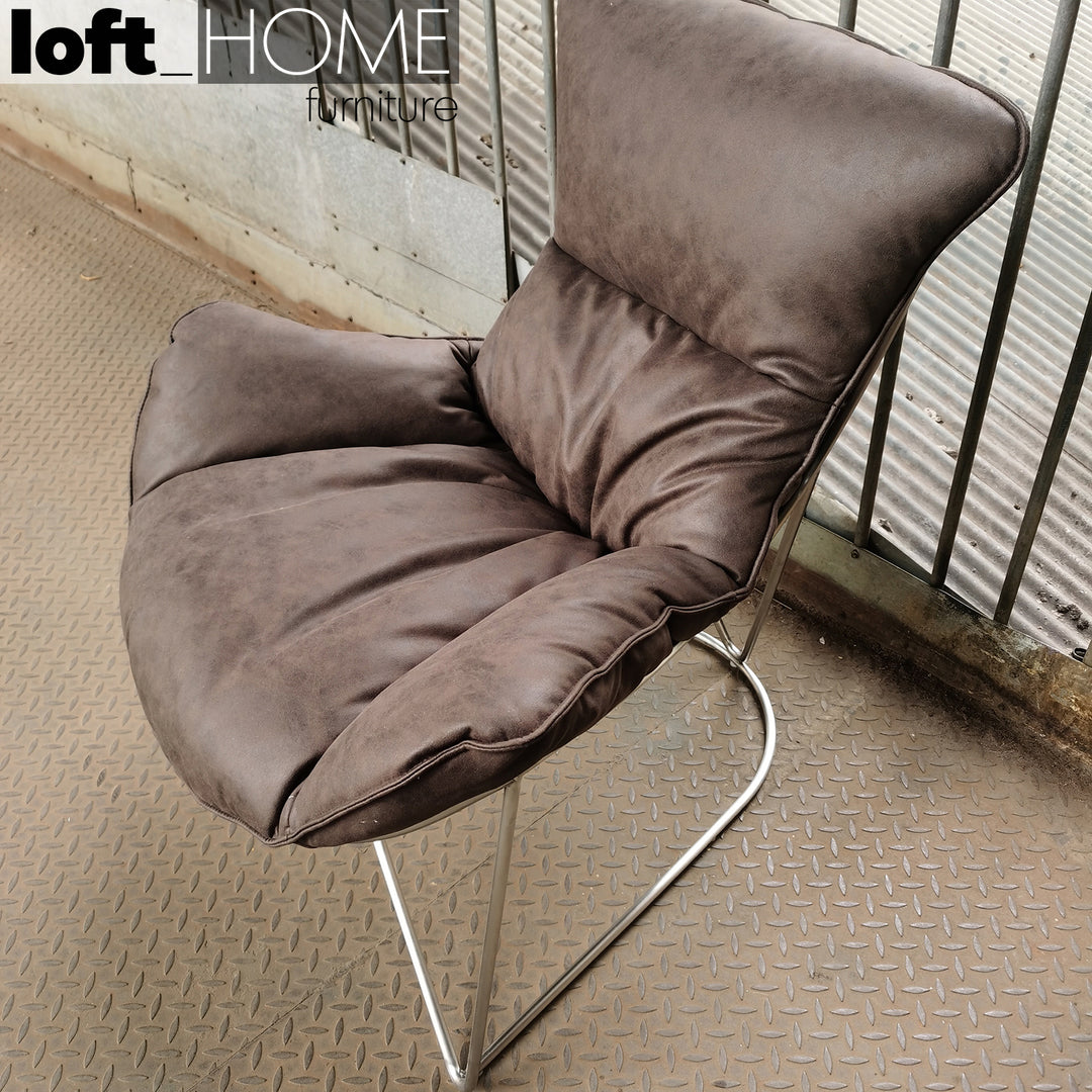 Scandinavian Fabric 1 Seater Sofa PLUTO Detail
