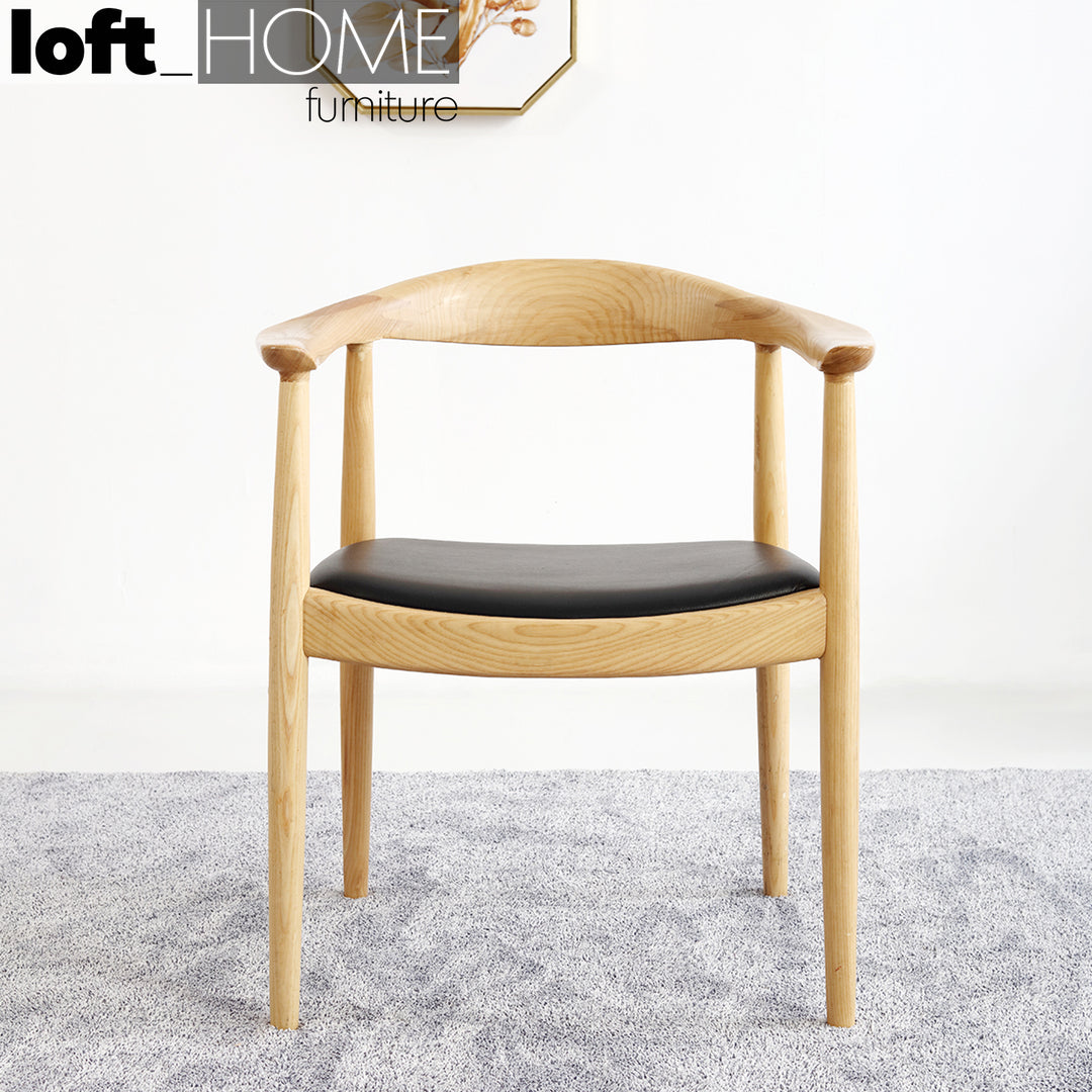 Scandinavian Wood Dining Chair BIRCH PRESIDENT Color Swatch