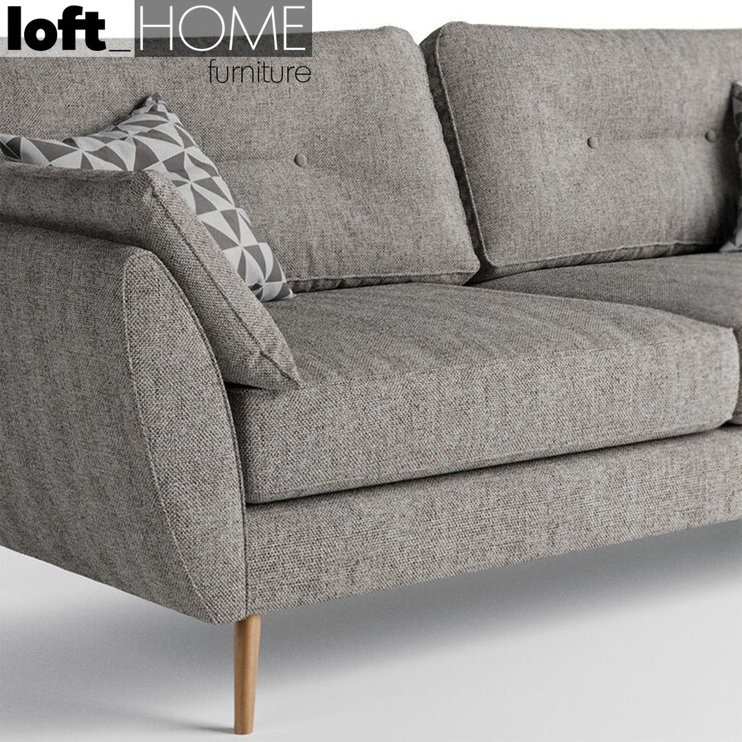 Modern Fabric 2 Seater Sofa HENRI Detail