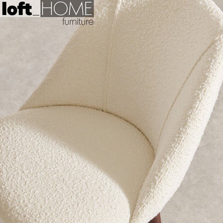 Modern Fabric Dining Chair LULE Detail