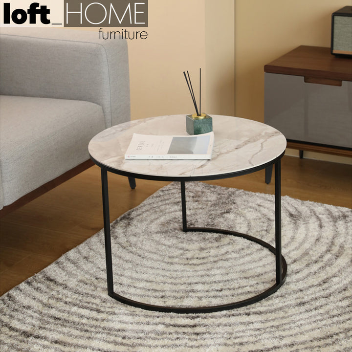 Modern Tempered Glass Coffee Table GINA Conceptual