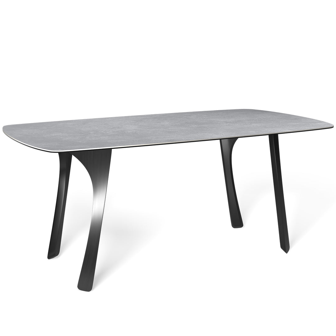 Modern Sintered Stone Dining Table FLY GREY Environmental