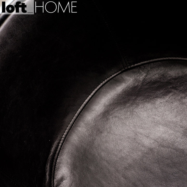 Industrial Aluminium Genuine Leather Bar Chair AIRCRAFT Conceptual
