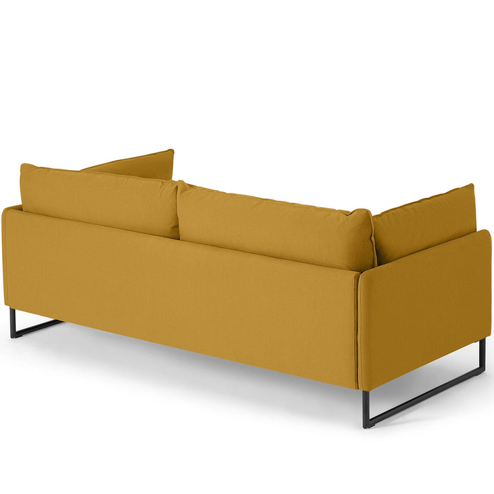 Modern Linen 3 Seater Sofa MALINI Detail 14