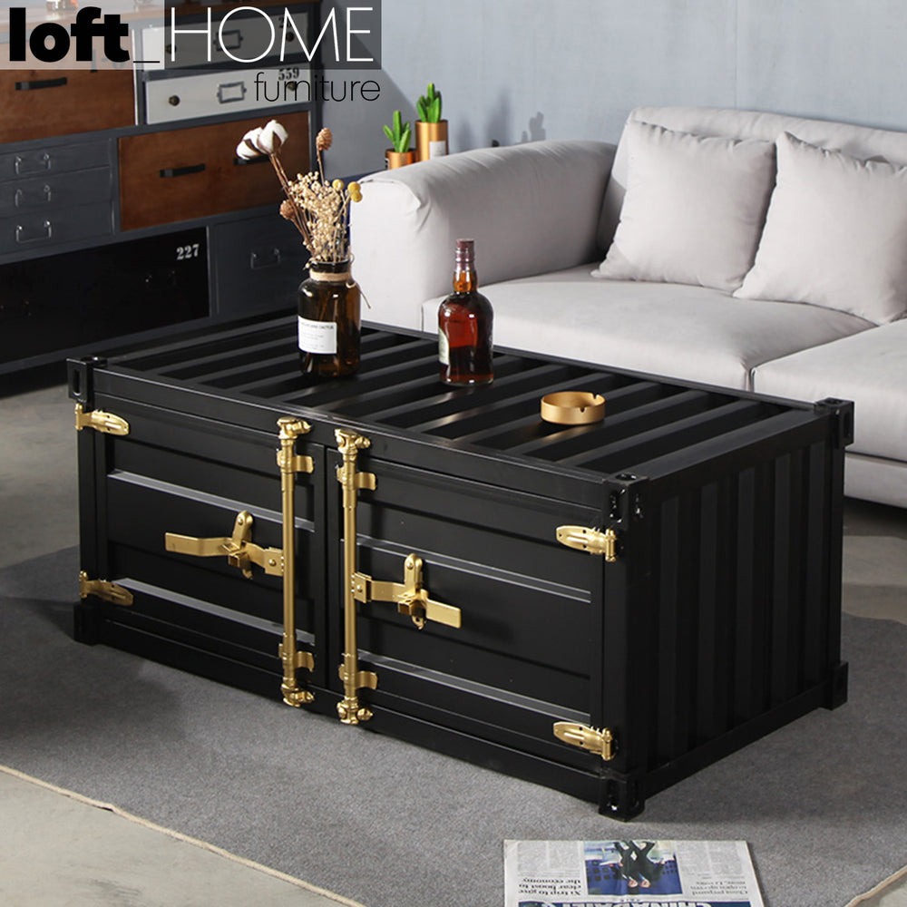 Industrial Metal Coffee Table CONTAINER Primary Product