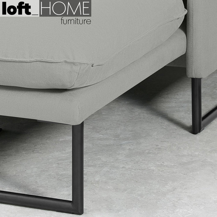 Modern Linen L Shape Sofa MALINI 3+L Detail