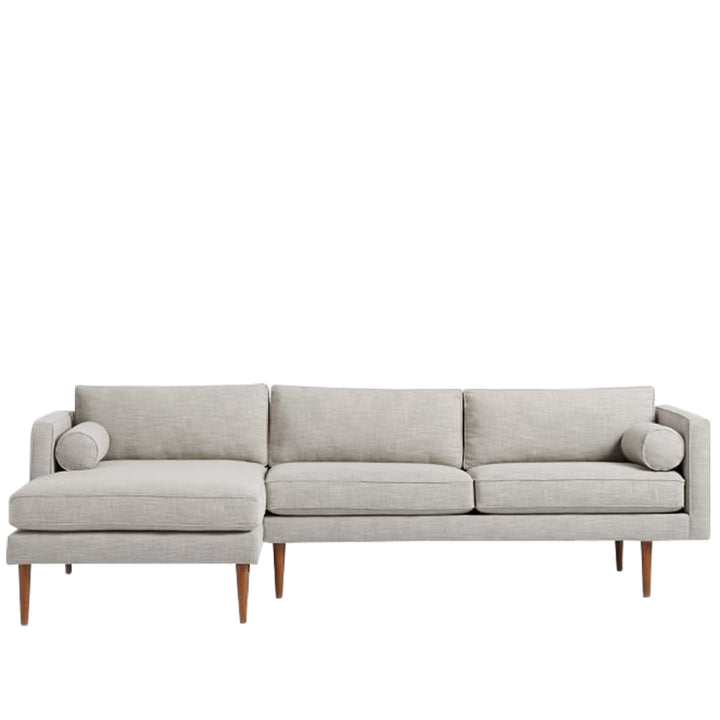 Modern Fabric 3+L Sectional Sofa MONROE In-context
