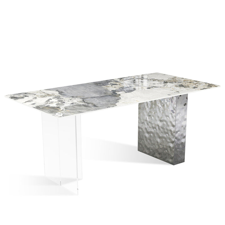 Modern Sintered Stone Dining Table SUYAB Layered