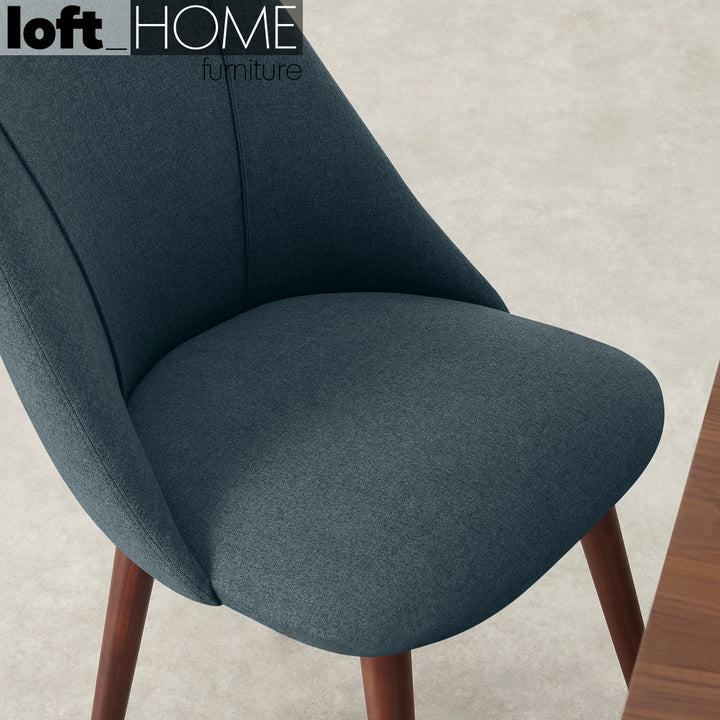 Modern Fabric Dining Chair LULE Detail 5