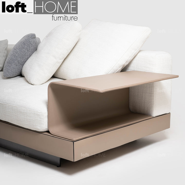 Minimalist Fabric 4 Seater Sofa CONNERY Panoramic