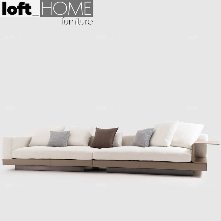 Minimalist Fabric 4 Seater Sofa CONNERY Conceptual