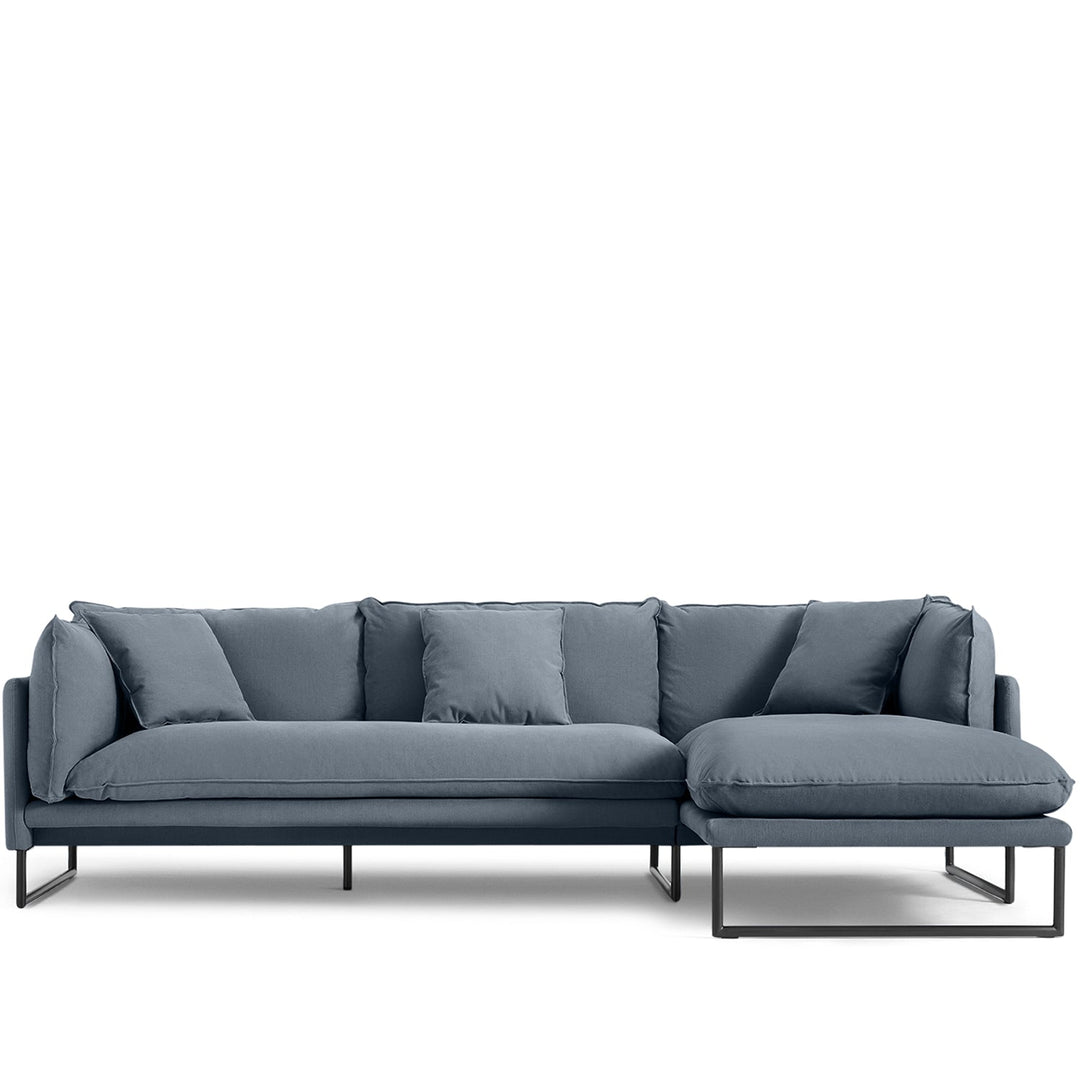 Modern Linen L Shape Sofa MALINI 3+L Situational
