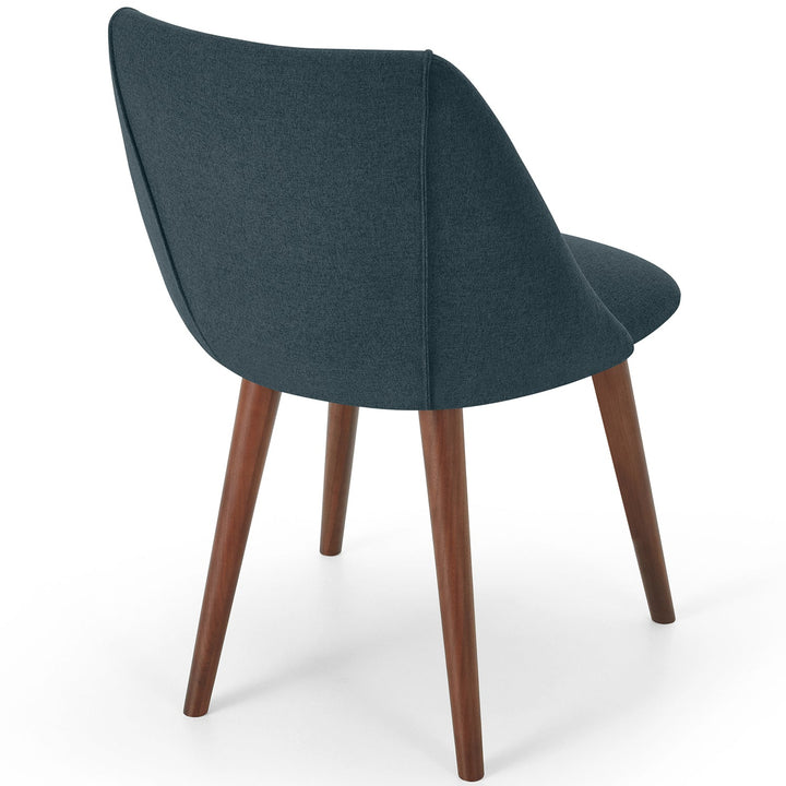 Modern fabric dining chair lule detail 8.