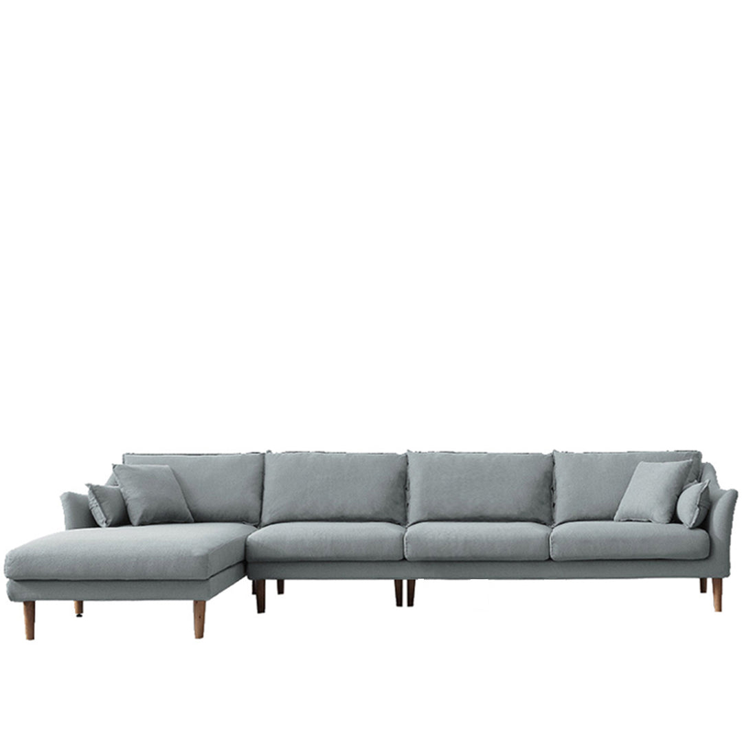 Modern Fabric 3+1+L Sectional Sofa CAMMY In-context