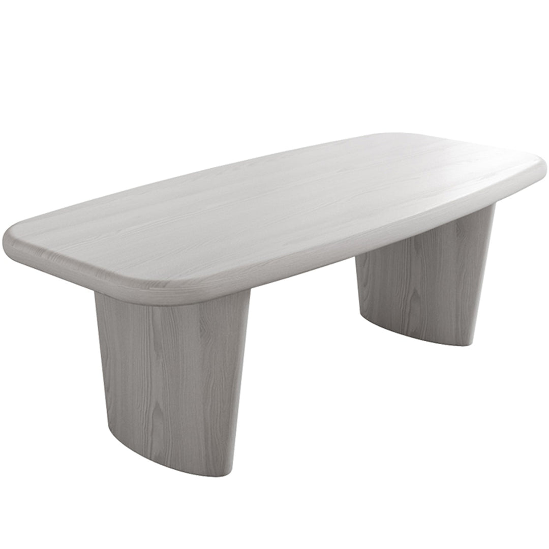 Scandinavian Wood Coffee Table BON White Background