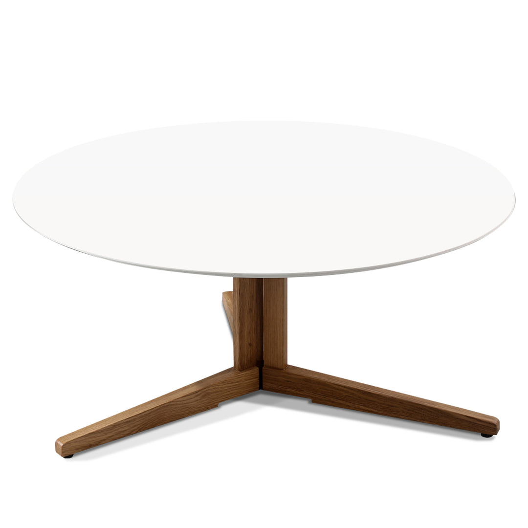 Scandinavian Wood Coffee Table NICK White Background