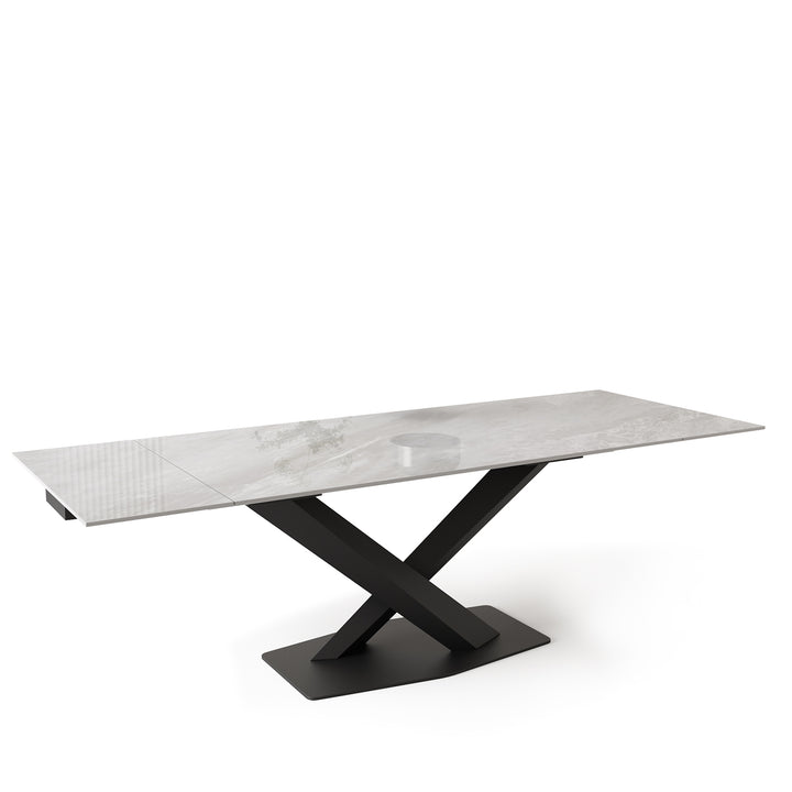 Modern Extendable Sintered Stone Dining Table STRATOS Conceptual