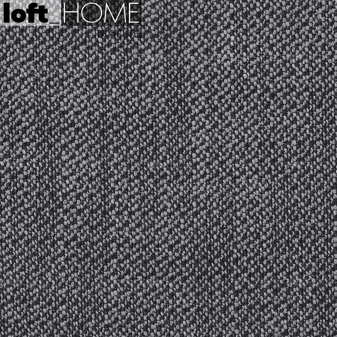 Modern fabric storage dining bench palmi in real life style.